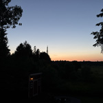 Late sunset